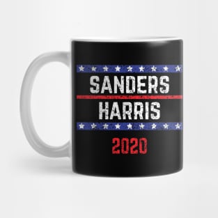 Bernie Sanders 2020 and Kamala Harris on the one ticket Mug